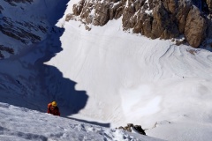 Alessio in salita verso l'Orientale