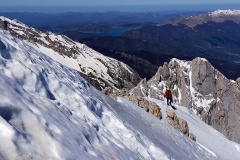 Alessio verso la vetta