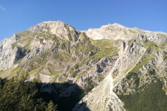 Lo sguardo verso Intermesoli  e Picco Pio XI