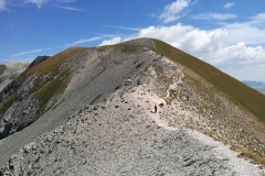 Sulla cresta del Monte Portella