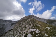 Cresta del Costone in lontananza