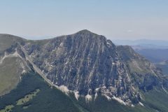 Parete Nord del monte Bove
