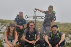 Foto di gruppo sul Tremoggia