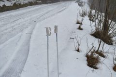 Sulla strada nei pressi della chiesetta di San Giovanni