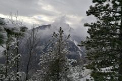 Monte Foltrone tra le nubi