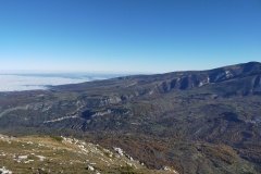 Panorama verso la valle