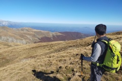 Stefano osservando verso Nord-Est