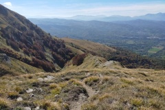 Scendiamo verso il "Cavallo di Voceto"