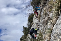 Alessandro e Daniele sul quarto tiro