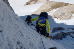 Sulla strettoia della parte centrale