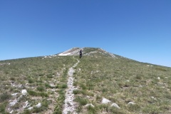 Sotto la cima del Rotella