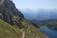 Salendo verso la sella