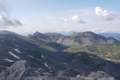 Monte Cavallo  e dietro il Forcellone