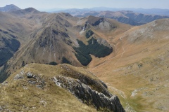 Da Monte Acuto verso la valle dell'Ambro