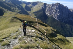 Stefano con la Nord alle spalle