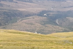 Il Santuario di Macereto a valle