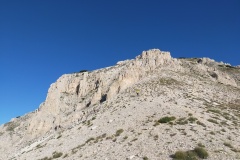 Scendendo sulla sella del Pizzone