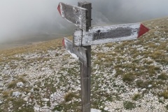 Antico segnavia del Parco