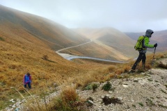 Verso la macchina per il rientro