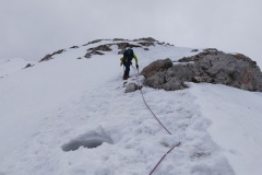 Alessio da primo quasi in cresta