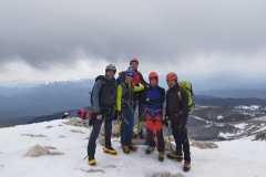 Il gruppo sulla cima del Terminillo