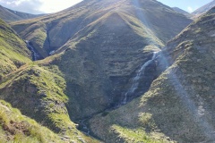 Fosso della Pacina con la cascata in piena forma