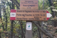 Segnavia del Parco (...occhio alle quote)