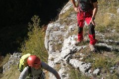 Davide e Stefano nel tratto iniziale