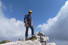 Alessio in vetta al Tempio