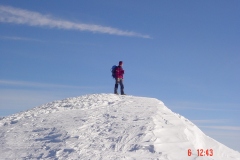 In vetta al Monte Porche