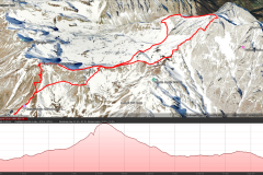 Da Campo Imperatore al Corno grande per la Via Direttissima (Earth)