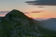 Alba al Rifugio Sebastiani