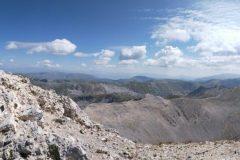 Panoramica in vetta al Velino